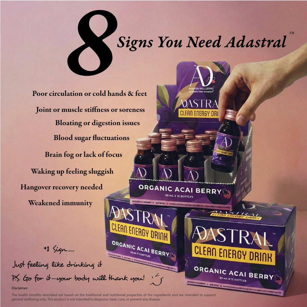 ADASTRAL™ 100mL Clean Energy Drink™ (24 Bottles per carton)